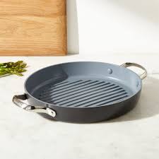 Green Pan Valencia Pro Nonstick Double Handled Grill Pan In 2020 Grill Pan Griddles And Grill Pans Grilling