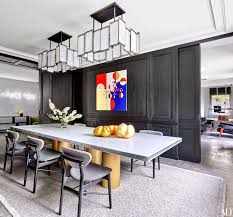 The rooster is a common theme used in some french themed dining rooms, and you can also continue to use apothecary jars and old signs as further additions to the room. 36 Of The Best Dining Rooms Of 2016 Architectural Digest