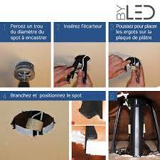 Optimisation de la durée de vie des spots. Lot De 10 Ecarteurs D Isolant En Rouleau Pour Spot Encastrable Ramspot Byled Fr