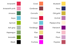 We did not find results for: What Color Names Do Not Contain The Letter E Omniblog