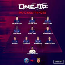 Psg yine izledi fransa süper kupa'nın sahibi lille. Psg Squad To Face Monaco Tonight Psg Paris Saint Germain Facebook