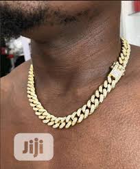 Make a statement with our cuban necklace. Archive Iced Cuban Necklace In Ibadan Jewelry Agbeke World Jiji Ng