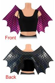 Black And Purple Dragon Wings Two Tone Black Dragon Scale Back Fuchsia Dragon Scale Front Metallic Wireless Dragon Wings Spark Dragon Wings Black Dragon Wings Costume