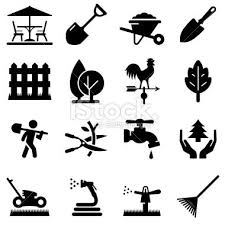 Lawn Care And Landscaping Icon Set Professional Icons For Your Print Vector Art Illustration Illustration Icon