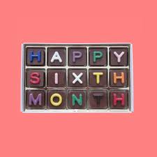 6 month anniversary gifts should express that you are observant of their likes and dislikes. 6 Month Anniversary Gift For Men Happy 6th What Candy Says