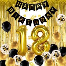 The reign of david on israel lasted 40 years, just as the reign of solomon in jerusalem. Izoel Black Gold Birthday Decoration 18 21 30 40 50 60 Number Balloon Happy Birthday Banner 24 Confetti Balloons 2 Curtains 10 G Confetti For Men And Women Black Gold 18 Amazon De Toys Games