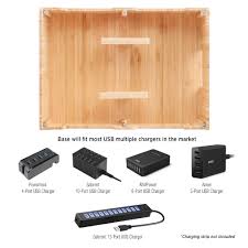 You need to charge it out of the box but i tested it right away before i did. Bamboo 10 Slot Charging Station Docking Organizer Mobilevision