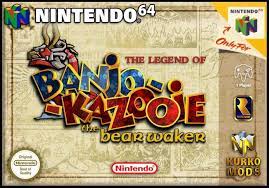 Nintendo 64 salió al mercado con 5 juegos de lanzamiento: Hack Banjo Kazooie The Bear Waker Nintendo 64