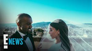 Kim kardashian takes stage in wedding dress at kanye concert, sparks reconciliation rumors by tyler johnson at august 27, 2021 12:21 pm. Kim Kardashian Kanye West S Wedding Behind The Scene Pics E News Youtube