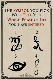 The Symbol You Pick Will Tell You Which Phase Of Life You Have Entered Empathy Quotes Mindfulness Journal Mind Games Quotes