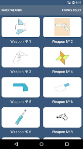 Simple and awesome paper weapons you can make at home if you any queries and suggestion about the video instruction then. Make Origami Paper Weapons In The Steps The Scheme For Android Apk Download