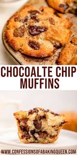Chocolate Chip Muffins Step By Step Photos Confessions Of A Baking Queen Recipe In 2020 Chocolate Chip Muffins Chocolate Chip Muffin Recipe Simple Muffin Recipe