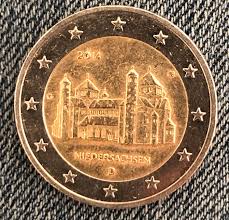 2 Euros Coin Germany 2014 Di Munich Commemorative Niedersachsen St Michele S Church In Hildesheim In 2020 Euro Coins Coins Unique Items Products