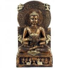 Grosser Buddha Mit Relief Und Schale Teelichthalter 63 Cm Garten Ideen Gestaltung Garten Deko Garten Dekoration Garten Teelichthalter Buddha Terassen Ideen