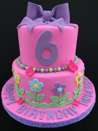Happy Birthday Cake For 6 Year Old Boy Birthday Cake For A 6 Year Old Girl 6th Birthday Cakes Pink Birthday Cakes Birthday Cake Models