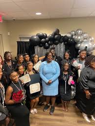 When I tell you Principal Tenesha Armer Perdue is an Awesome and Amazing  Leader and Example for the young ladies to follow...THAT SHE IS!!! It's  always an Honor for me to be