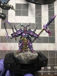 Slaanesh Stormcast Conversion Warhammer 40k Miniatures Fantasy Miniatures Mini Paintings