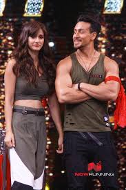 Tiger Shroff And Disha Patani Snapped Promoting Their Film Baaghi 2 On High Fever Dance Ka Naya Tevar Tiger Shroff Disha Patani Bollywood Celebrities
