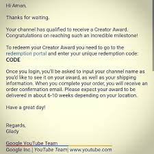 Christmas Gift From Youtube Silverplaybutton The Incredibles Play Button The Creator