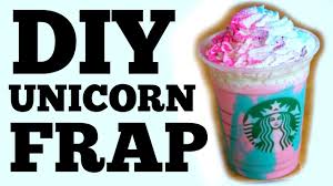 Here's how you can make one yourself. How To Make A Unicorn Frappuccino At Home Food Wine