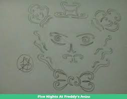 Tattoos and tattoo flash with ribbons. Freddy Tattoo Design Five Nights At Freddy S Amino