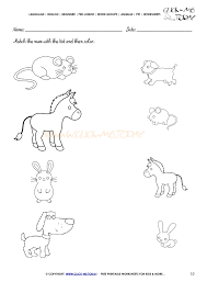 If you're looking for a specific breed of animal or an animal with a known background, you may want to work. Pet Animals Worksheet Activity Sheet 10