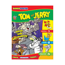Catch up with tom & jerry as they chase each other, avoid spike, and play with. Jual Warner Bros Tom And Jerry Buku Aktivitas Semua Tentang Warna Buku Anak Online April 2021 Blibli