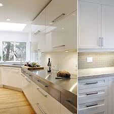 Various 10 inch kitchen cabinet suppliers and sellers understand that different people's needs and preferences about their kitchens vary. 10 Pack Modern Square Bar Kitchen Cupboard Cabinet Pulls Brushed Nickel Handles 160mm 6 1 2 Inch Hole Spacing Cabinet Pulls 20mm Wide Stainless Steel Pricepulse