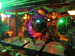 Tikicat Is A Tiki Bar In Kansas City Missouri It Opened On April 13 2017 The Bar Is Part Of The Hopcat Group A Chain Of Tiki Bar Tiki Decor Tiki Bar Decor