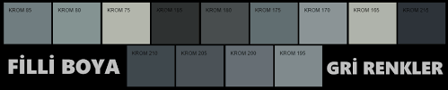 Filli boya 1988 yılında hizmet vermeye başlayan boya türk meşeili bir boya firmasıdır. Filli Boya Gri Renk Kartelasi Tonlari Ve Isimleri Renkler Gri Tasarim