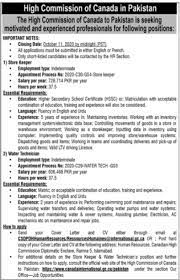 Consulate information on where to go, opening time when to call, how to find the. The High Commission Of Canada Jobs 2020 In Islamabad 2021 Job Advertisement Pakistan
