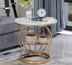 A small modern coffee table will add a touch of elegance and functionality to any living room. North European Golden Coffee Table Modern Small Living Room Tv Cabinet Sofa Side Table Iron Round Marble Small Table Coffee Tables Aliexpress