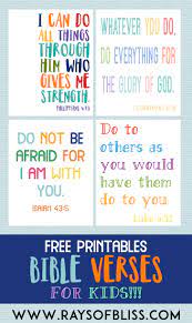 Let no sin rule over me. ephesians 4: Kids Bible Verses Free Printables Set Of 4 Rays Of Bliss