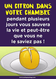 Un Citron Dans Votre Chambre Pendant Plusieurs Jours Vous Sauvera La Vie Et Peut Etre Que Vous Ne L Truc Pour Dormir Exercices Pour Le Visage Remedes De Sante