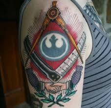 Masonic eye tattoo pyramid symbol illuminati all seeing. Masonic Tattoo On Girl Right Half Sleeve