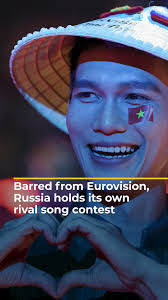 Barred from Eurovision, Russia held its own rival song contest called  ‘Intervision’ featuring singers from 23 countries. Moscow presented the  event as a showcase of ‘family values’, while Ukraine ...