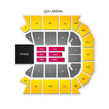 jqh arena 2019 seating chart