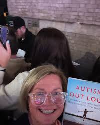 Well, that was a successful day. I was run over by some overzealous fans  talking Autism Out Loud with Nick Jonas. Loved meeting you! @nickjonas