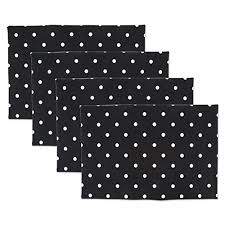Browse & get results instantly. Customer Favorite Dii Z02029 Printed Reversible Polka Cotton Napkin Perfect For Brunch Catering Events Dinner Parties Buffets Spring Weddings Or Everyday Use Placemat Black Base White Dots 4 Count Accuweather Shop