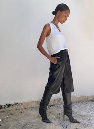 These pants are so comfy and cute. Babaton Long Wide Leg Short Aritzia Us