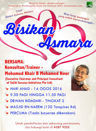 Untuk gives informations pada rhetorical questions yang. Talk Bisikan Asmara Event Islamicevents Sg