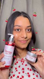 Dive into the goodness of cherries in your skincare routine with  @cherryycare 🍒✨, Made with 100% natural and safe skin loving ingredients,  your skin is ready to fall in love with this duo! Comment ...