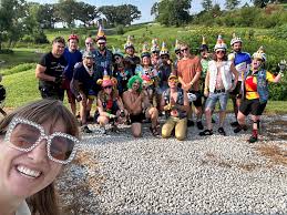 I KNEW THERE WAS A GOOD REASON TO STILL WEAR MY WRISTBAND — we were walking  through downtown London last week, and right by Big Ben we came across a  bloke wearing