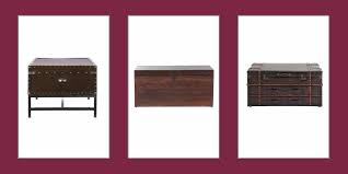 Sei furniture amherst trunk faux leather & nailhead trim, coffee table, dark cherry/espresso/antique bronze 4.8 out of 5 stars 15 $311.99 $ 311. Best Trunk Coffee Tables 10 Stylish Coffee Tables With Storage