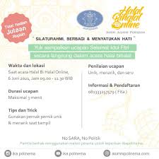 Bagi kamu yang berniat untuk mengikuti ujian seleksi mandiri universitas islam negeri sumatera utara, ada beberapa persyaratan yang harus kamu penuhi, yaitu: Politeknik Negeri Malang Fotos Facebook