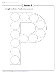 letter p worksheets