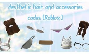 I'll be showing id codes for some cute and aesthetic roblox ugc hairs!! Aesthetic Roblox Hair And Accessories Codes Cute766