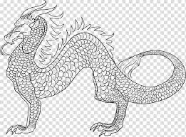 Japanese Dragon Coloring Book Chinese Dragon Drawing Dragon Transparent Background Png Clipart Hiclipart Line art traditional chinese dragon scales and pattern without form. hiclipart