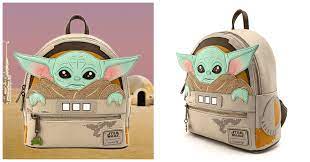 Baby Yoda Loungefly Backpack Debuting This Summer Style
