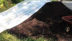 Therefore, an additional 5 cubic feet or 4 bushels are used to obtain a full cubic yard. 10 Cubic Yards Of Mushroom Compost Dirt For Some Raised B Flickr